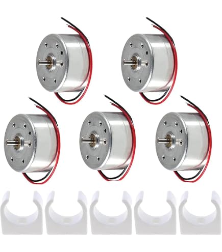 Lot De 10 Moteurs Miniature RF-300 DC 3V 3500 Tr/min – Pour Réparation Jouets, Mini-ventilateur, Projets DIY, éducation STEM