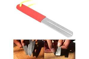 JEANOKO Angelhakensch?rfer Diamond 400 800 Doppelseitige Raute Diamantsch?rfer K?rnungen Angelhakensch?rfer Doppelseitiger Spitzer für Angelhakensch?rfer