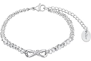 s.Oliver Bransoletka 925 Srebrna Biżuteria Damska Na Rękę