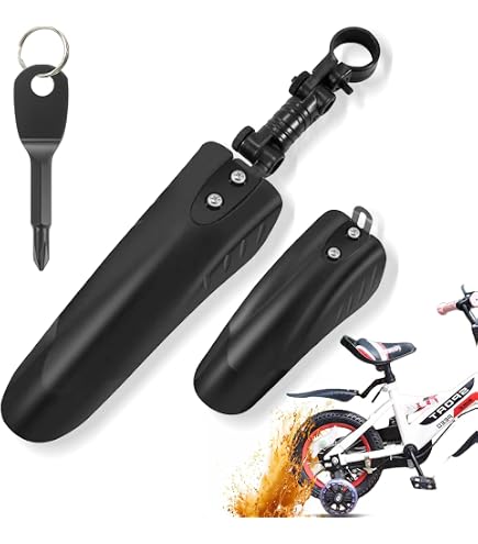 fender set 16 zoll-stahl black Sport & Freizeit