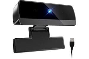 Diccik Webcam, Full HD 1080P Webcam mit Mikrofon, Facecam USB Web Cam, Rauschunterdrückung, Automatische Lichtkorrektur, Plug&Play für Live Streaming, Videoanrufe, Spiel, PC/Mac/Notebook/MacBook