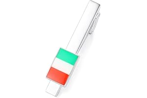 HONEY BEAR Mens Tie Clip Bar National Flag - Normal Size for Business Wedding Gift,5.4cm