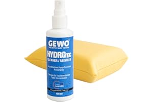 Gewo HydroTec Kit de Nettoyage pour Tennis de Table, Spray Grip avec éponge de Nettoyage absorbante, nettoyant sans solvant pour revêtements de Tennis de Table 100 ML, préserve l'adhérence des