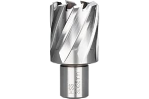 BALUGAEA Kärnborrning HSS 30mm med Weldonskaft 19mm Skärdjup 35mm