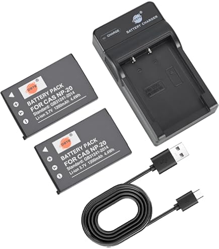 Vhbw 2x Oplaadbare Batterij Voor Casio Exilim EX-H30, EX-TR-100, EX-ZR100, EX-ZR1000 – 1100 MAh, 3,6V Li-Ion – Vervanger Voor NP-130