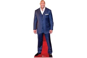 STAR CUTOUTS Dwayne Johnson 195cm Lifesize Cardboard Cutout