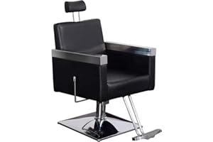 Barberpub Sedia da parrucchiere Sedia da barbiere Sedia da barbiere 3021BK