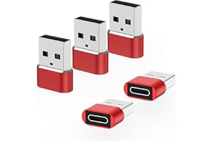 LAKERONELOVE USB auf C Adapter für i-Phone 16 15 14 Pro Max Plus 5 Pack,USBC Buchse zu USB A Stecker Ladegerät Netzteil für iPad 10 Mini 7 Air,Apple Watch 8 9 S10,Samsung Galaxy S24 A55 Ultra,Carplay