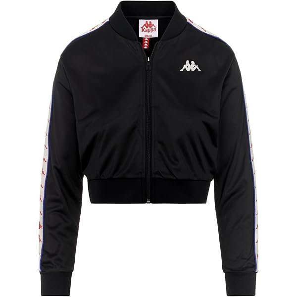 Kappa - Vestito, Donna, Nero, Cotone, Sport Street. 222 Banda CALNI, Taglia: XS : Kappa