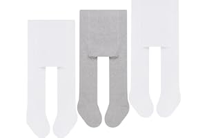 L&K-II 3er Pack Babystrumpfhose Strumpfhose für Baby Mädchen und Jungen Strickstrumpfhose mehrfarbig 2766