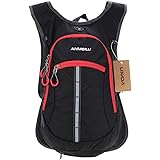 Lixada Fahrradrucksack 15L, Damen Herren Leichter Kleiner Tagesrucksack Wasserdicht Wanderrucksack Sportrucksack MTB Rucksack