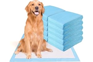 Aliza Pet Training Puppy Pads With Deodorizing Odor Elimination Ultra Absorbent Anti Slip Wee Mats 56 x 56 (Pack Of 100)