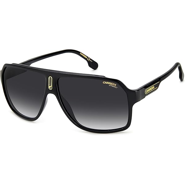 Lunettes De Soleil Carrera 1005/S TI7 - Monture Noir Mat Ruthenium, 66/9/140, Unisexe