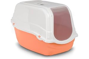 MP Bergamo- Kuweta dla kota Romeo z filtrem węglowym melonowa