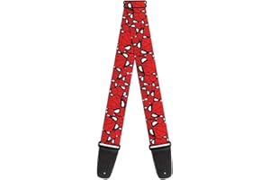 Buckle-down Sangle de guitare 34-60" Spider-Man Stacked