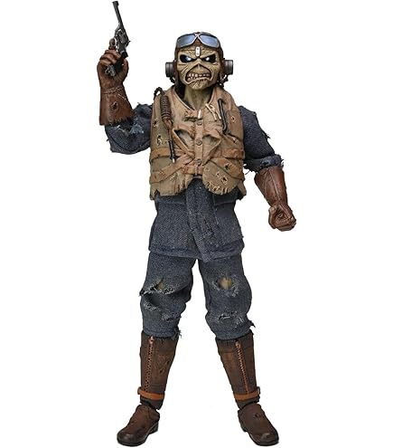 NECA Iron Maiden Retro Trooper Eddie Figurka, 634482149034