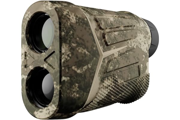 MiLESEEY Télémètre Laser Rechargeable pour Chasse et Golf, portée de 800 m, précision de ±0,5 m, avec Compensation d'angle et Mesure de la Distance Horizontale, Modes de Balayage, Vitesse et Arc.