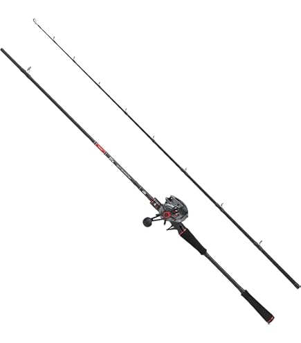 Berkley Barre Lighting Shock Red 662M 1,98m/10-30g Cast Canne Baitcast