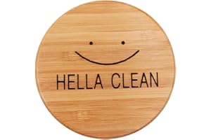 Hsthe Sea Bambus-Geschirrspüler-Magnet Clean Dirty – Schmutziger Magnet für Geschirrspüler, schmutzig, spülmaschinenfest, sauberer und schmutziger Geschirrspüler-Magnet, Geschirrspüler-Schild