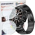 PROTECTERR® 2-Pack Screen Guard for Fire-Boltt Dominian 1.43" inch Smartwatch Protector | Flexible, Unbreakable, Bubble-Free Installation | Not Tempered Glass | Edge-to-Edge Coverage