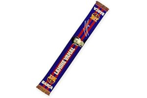 FC Barcelona Bufanda Oficial Lamine Yamal – Producto Licenciado con Firma y Escudo – Aficionados Barça