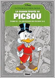 jaquette livre La Grande épopée de Picsou - Tome 02: La Jeunesse de Picsou - 2/2