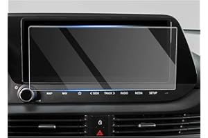 CDEFG Kompatibel mit Hyundai i20 BC3 i20n N line 2020-2024 2025 Navigation Schutzfolie Tempered Glas i20 10,25 Zoll 9H Kratzfest GPS Transparent Displayschutzfolie Auto Navi Folie i20 N Zubehör