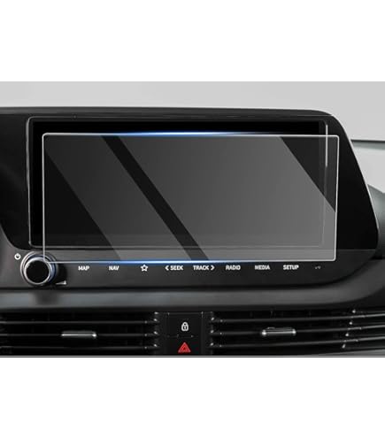 Displayschutzfolie DISSKIN Displayschutzfolie Für Hyundai Tucson 10 25 Zoll 2020 2024 Fuer Tucson 10 25 Entertainment System 1 Stueck Anti Fingerabdruck Beschichtung S0scw0m1