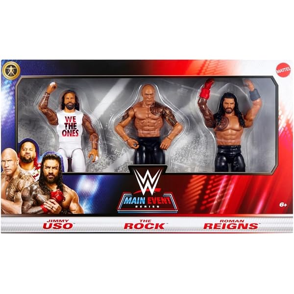 WWE Actionfigur Jake Atlas – Ca. 15 Cm, Beweglich, TrueFX-Detail, Sammlerfigur Ab 6 Jahren