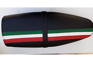 E-BIKERS Selle Tricolore pour Piaggio Vespa PX 125 150 200 Tous Les MODÈLES