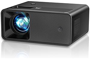 Proiettore 13000 Lumens Full HD 1080P, 2025 Upgraded Einyoumily 4K Mini Proiettore Portatile, Videoproiettore Home Theatre 130", Compatibile con iOS/Android/TV Stick/HDMI/USB(14 * 11 * 6cm)