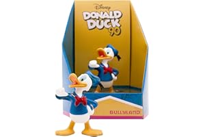Bullyland 15089-90 Jahre Donald Duck Toy Figure, Approx. 6.4 cm, Accurate to Detail, PVC-Free, as a Small Gift for Children from 3 Years