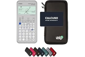 Casio Graph Light avec Housse de Protection WYNGS Incluse Noir - Calculatrice Graphique - Pack de Base
