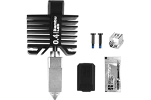 CCTREE Bamboo Original X1, P1 Hotend Kit, 0.4mm Hardened Steel Nozzle Assembly Hotend Kit für X1/P1/X1C/X1 Combo/P1S/P1P 3D Drucker