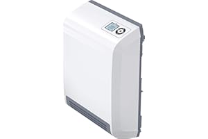 AEG Heizlüfter VH 213, Keramik Heizlüfter energiesparend, 2000 W für ca. 25 m², TÜV geprüft, LCD Display, Wochenzeitschaltuhr, Bad, 238296