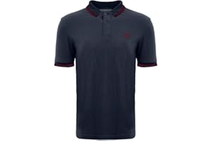 Sergio Tacchini Black Grey Iconic Stripe Polo Shirt 103.20022 003, S