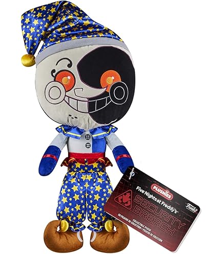 Jazwares Five Nights at Freddy's Classic Freddy Plush 8 Inch Stuffie with Soft Material and Glow in The Dark Eyes Jazwares Five Nights at Freddy's Classic Freddy Plush 8 Inch Stuffie with Soft Material and Glow in The Dark Eyes