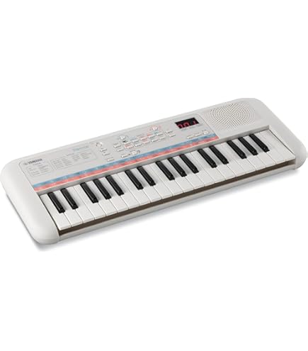 Bontempi 25 Tasti Tastiera Digitale MeMe 37 Tasti - Per Scuola E Principianti, Con Borsa E Cavo USB Pianola Yamaha