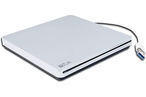MAITLAN Lecteur Blu-ray externe portable et DVD USB 3.0 DL SuperDrive pour Apple iMac Core i5 21,5 27" fin 2015 Retina 5K Aluminium A1418 A1419 Desktop 8X DVD+-R/RW 24X CD-R Graveur optique
