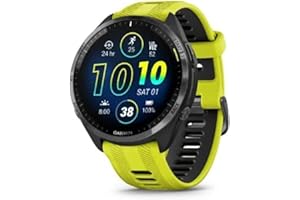 Garmin Forerunner 965 Montre connectée à Quartz Unisexe Noir/Jaune