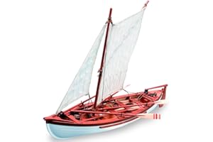 Artesanía Latina - Maquette de Bateau en Bois - Bateau de Pêche, Baleinière de la Nouvelle-Angleterre, Providence - Modèle 19018, Échelle 1:25 - Niveau Débutant