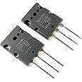 AVS COMPONENTS 2SC5200 + 2SA1943 Power Transistors, Black, Pack Of 1Pair