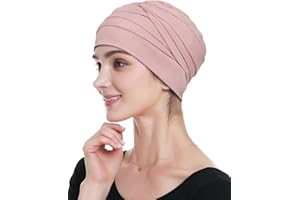 Alnorm Coiffes de Chimio en Viscose de Bambou Couvre-Chef pour la Perte de Cheveux des Femmes en Chimio