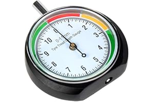 MOTORHOOK Nicedier-Tech Outil de jauge de profondeur pour pneu de voiture, camion, vélo, moto