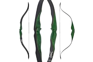 ‎JACKALOPE ARCHERY JACKALOPE Malachite Kid - 30 Zoll - 10-15 lbs - Recurvebogen | Linkshand