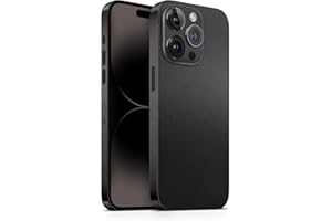 TF Skins Skin para iPhone 14 Pro Max Skin/Protector de pantalla para la parte trasera y los lados, incluye protección de la cámara contra arañazos, color negro mate