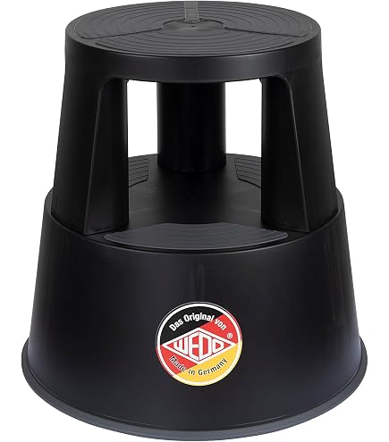 Rollhocker Elefantenfu Tritthocker aus Kunststoff, Farbe: grau, :  Amazon.de: Kche, Haushalt & Wohnen