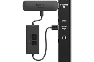 MISSION CABLES Mission USB Power Cable for Amazon Fire TV (Eliminates the Need for AC Adapter)