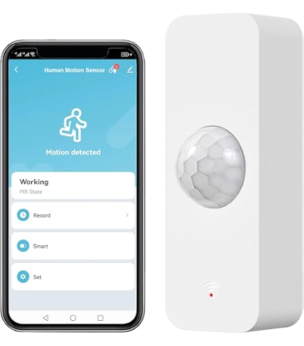 Sensore allarme apertura WIFI per porte e finestre con notifiche sullo Sensore allarme apertura WIFI per porte e finestre con notifiche sullo