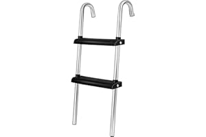 Ultrasport Trampolin Leiter 75 I 85 I 102 cm - Rutschfeste und Extra Stabile Universal Leiter für Trampoline, Trampolin Treppe